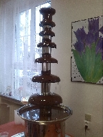 Čokoládová fontána
