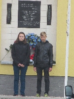 Uctění památky padlých u Pomníku obětem 1. světové války