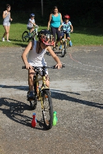 Mladý cyklista - jízda zručnosti