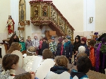 Mikulášská besídka v kostele