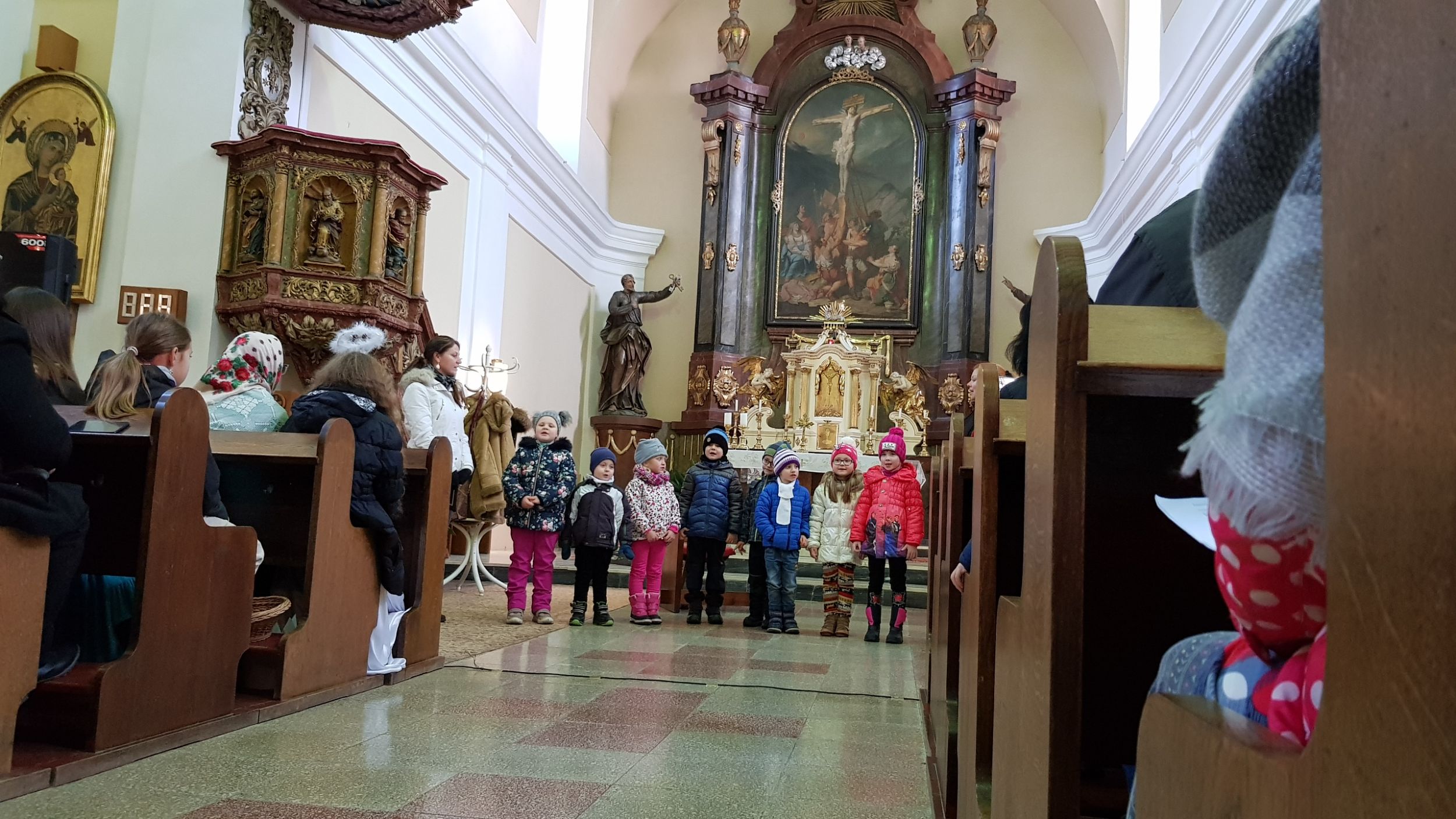 Zpívání v kostele
